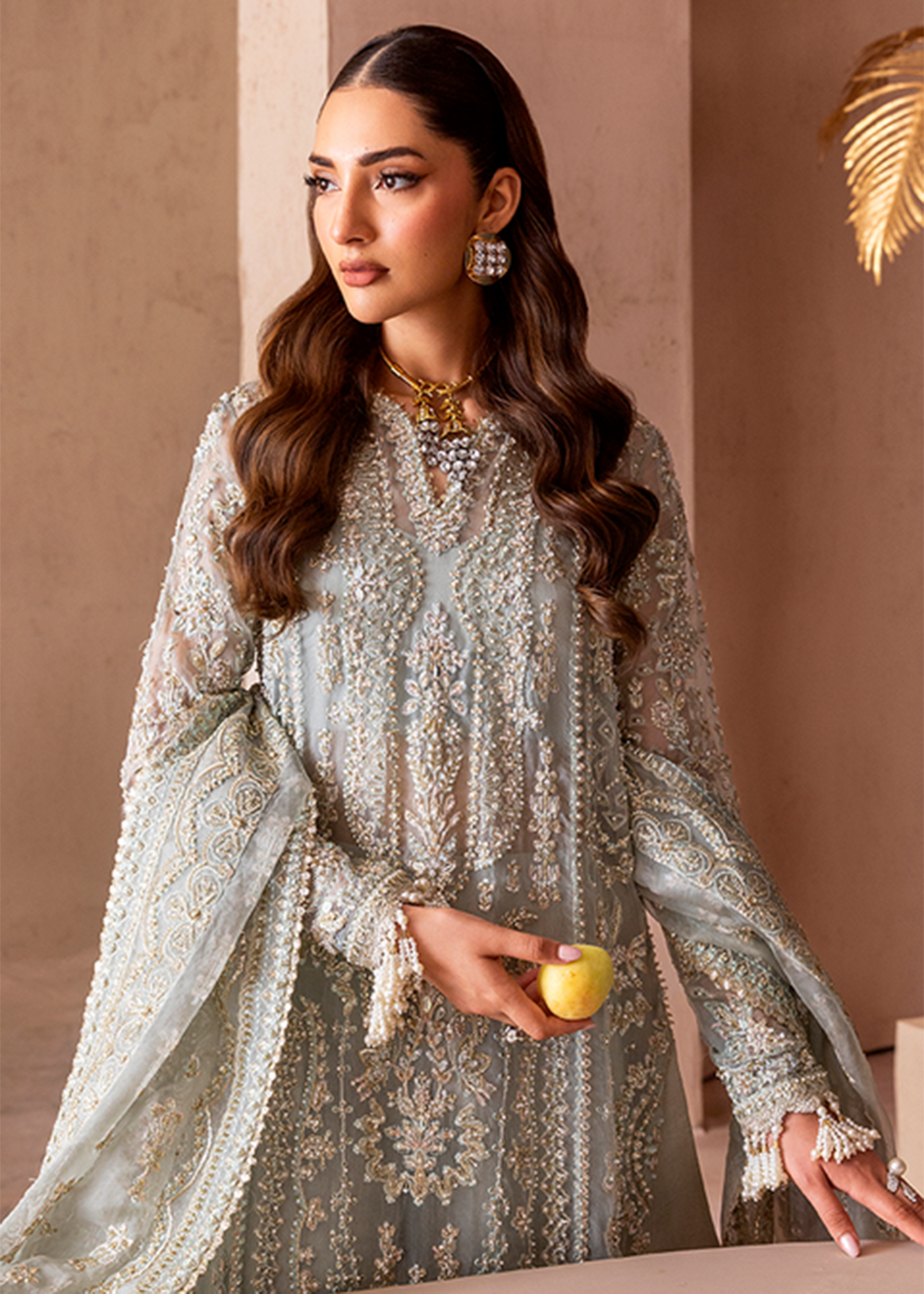Buy Now Clay & Couture Wedding Formals 25 by Emaan Adeel | NUVRA Online in USA, UK, Canada, France, Italy, Germany, Greece, Africa, UAE & Worldwide at Empress.