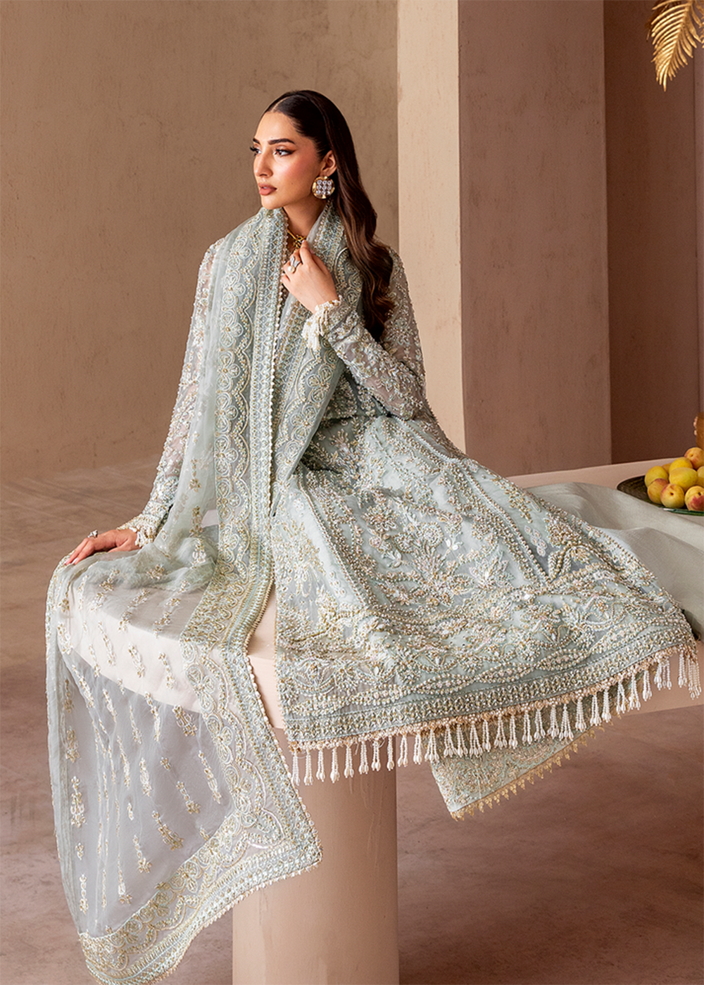 Buy Now Clay & Couture Wedding Formals 25 by Emaan Adeel | NUVRA Online in USA, UK, Canada, France, Italy, Germany, Greece, Africa, UAE & Worldwide at Empress.