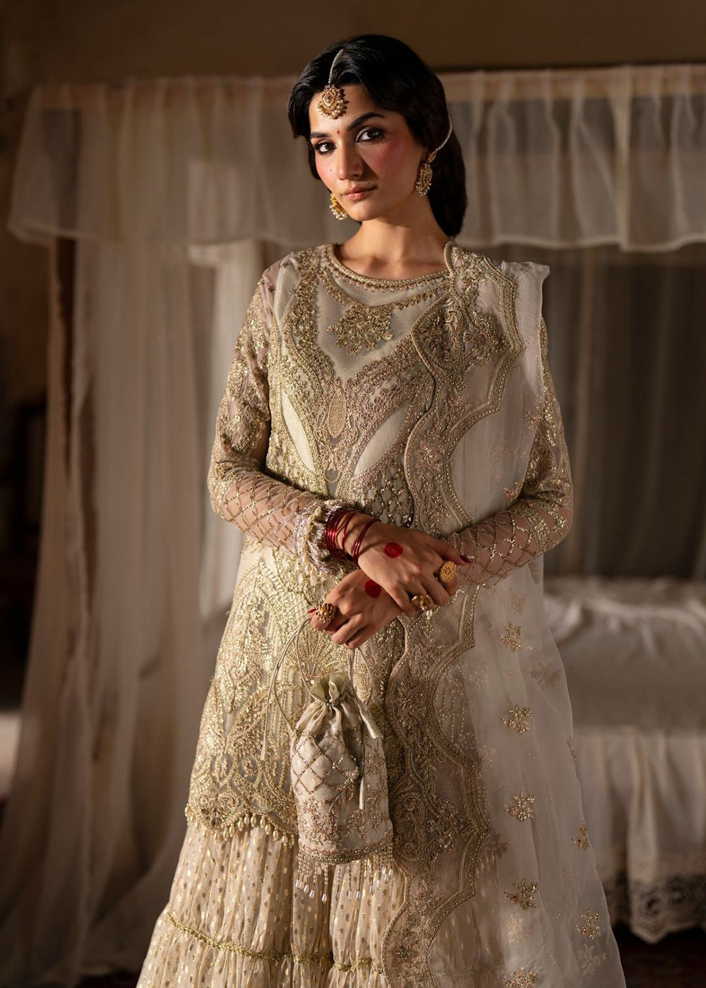 Buy Now Dastan E Ishq Luxury Formals '25 by AJR Couture | NEGHMA Online in US, UK, Canada, France, Italy, Germany, Sweden, Greece, UAE & Worldwide at Empress.