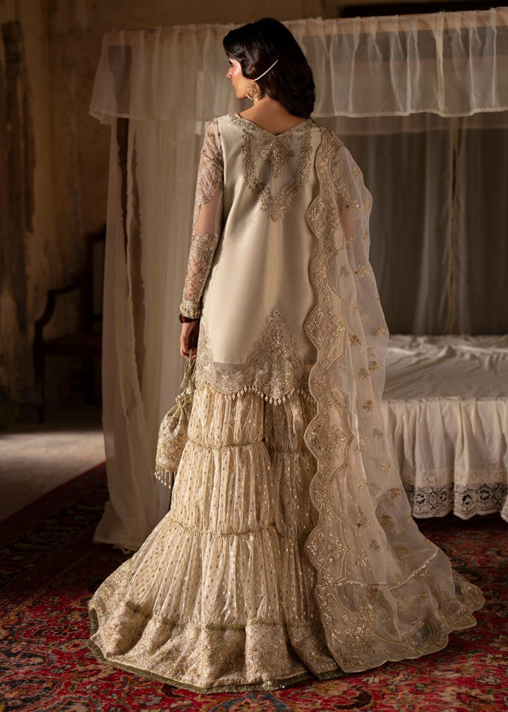 Buy Now Dastan E Ishq Luxury Formals '25 by AJR Couture | NEGHMA Online in US, UK, Canada, France, Italy, Germany, Sweden, Greece, UAE & Worldwide at Empress.