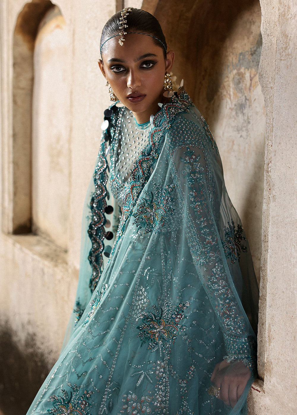 Buy Now Mussarat Wedding Formals by Hussain Rehar | Nagma Online in US, UK, Canada, France, Italy, Germany, Greece, Sweden, Africa & Worldwide at Empress.