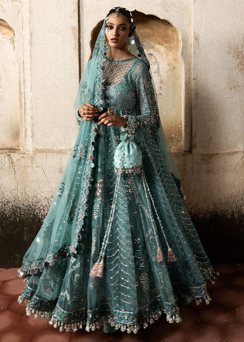 Buy Now Mussarat Wedding Formals by Hussain Rehar | Nagma Online in US, UK, Canada, France, Italy, Germany, Greece, Sweden, Africa & Worldwide at Empress.