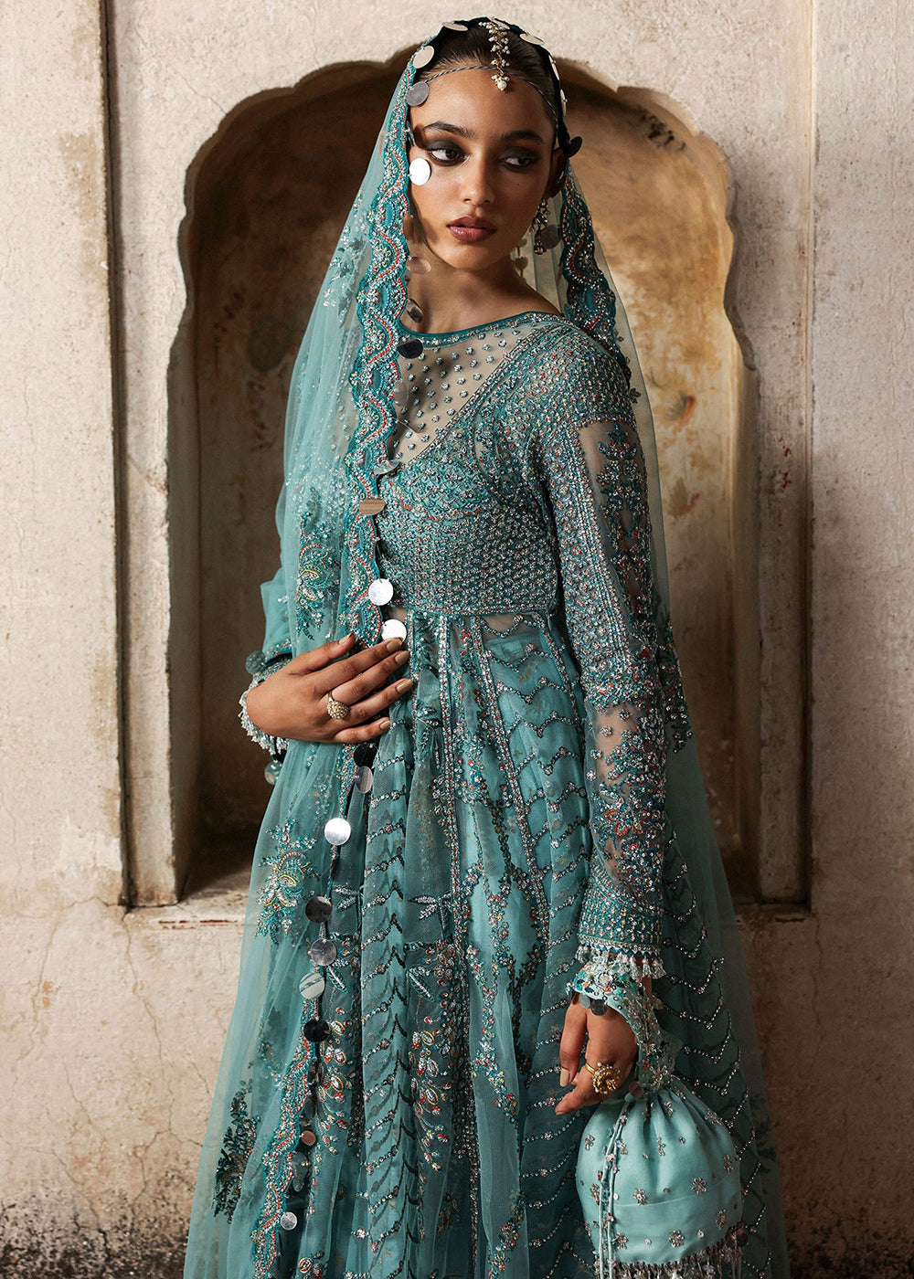 Buy Now Mussarat Wedding Formals by Hussain Rehar | Nagma Online in US, UK, Canada, France, Italy, Germany, Greece, Sweden, Africa & Worldwide at Empress.