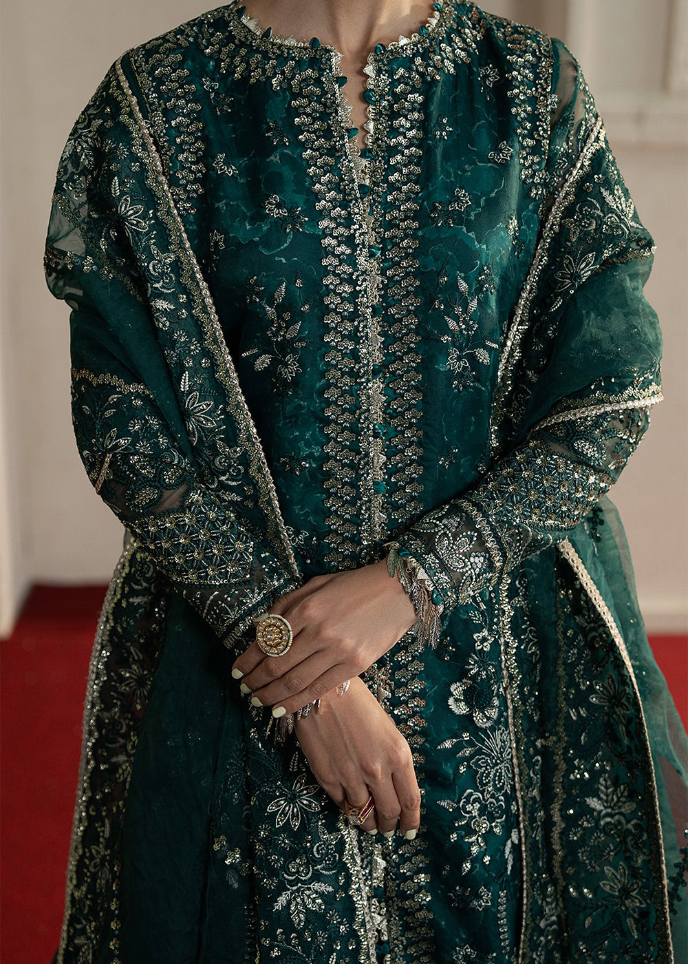 Buy Now Pehli Nazar Festive Formals '25 by Ayzel | Nazrana Online in USA, UK, Canada, France, Italy, Germany, Sweden, Greece, Spain, UAE & Worldwide at Empress.