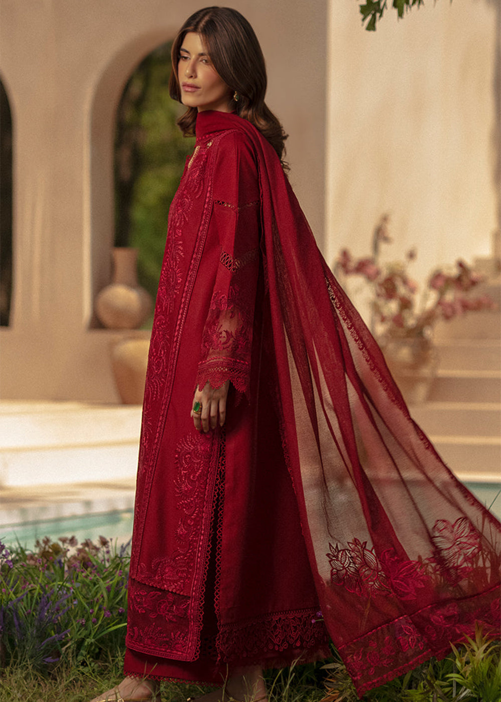 Buy Now Luxury Eid Collection '26 by Rang Rasiya | Nehal Online in US, UK, Canada, France, Greece, Germany, Ireland, Sweden, Denmark, UAE & Worldwide at Empress.