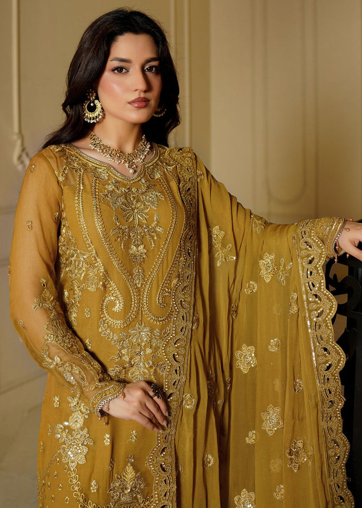 Buy Now Aarzu Luxury Formals '25 by Maryam's | Nyra Online in USA, UK, Canada, France, Italy, Germany, Qatar, UAE, Singapore & Worldwide at Empress Clothing.