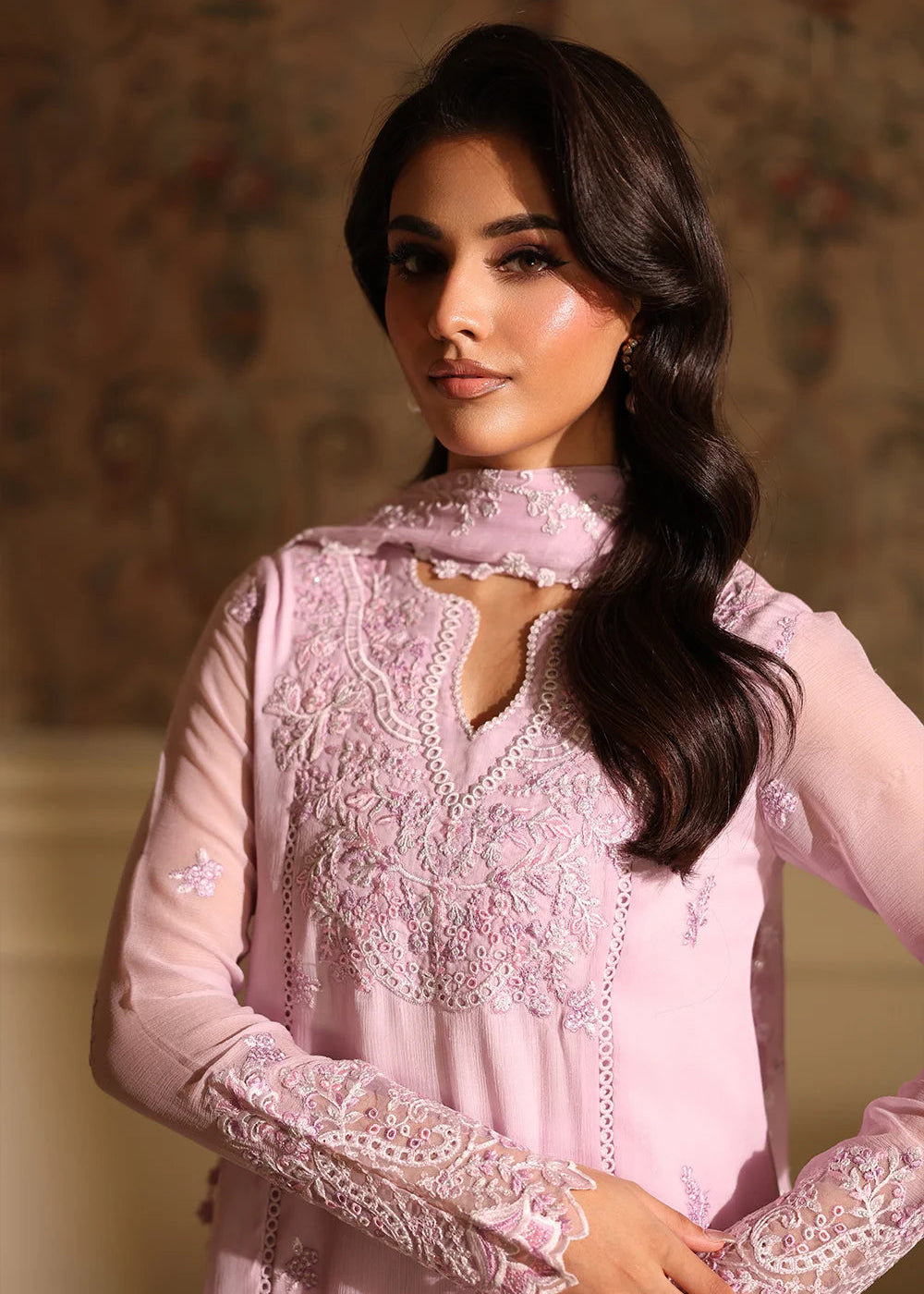 Buy Now Ensembles Party Wear '25 by Azure | Orchid Whisper Online in US, UK, Canada, France, Italy, Germany, Greece, Sweden, Africa, UAE & Worldwide at Empress.