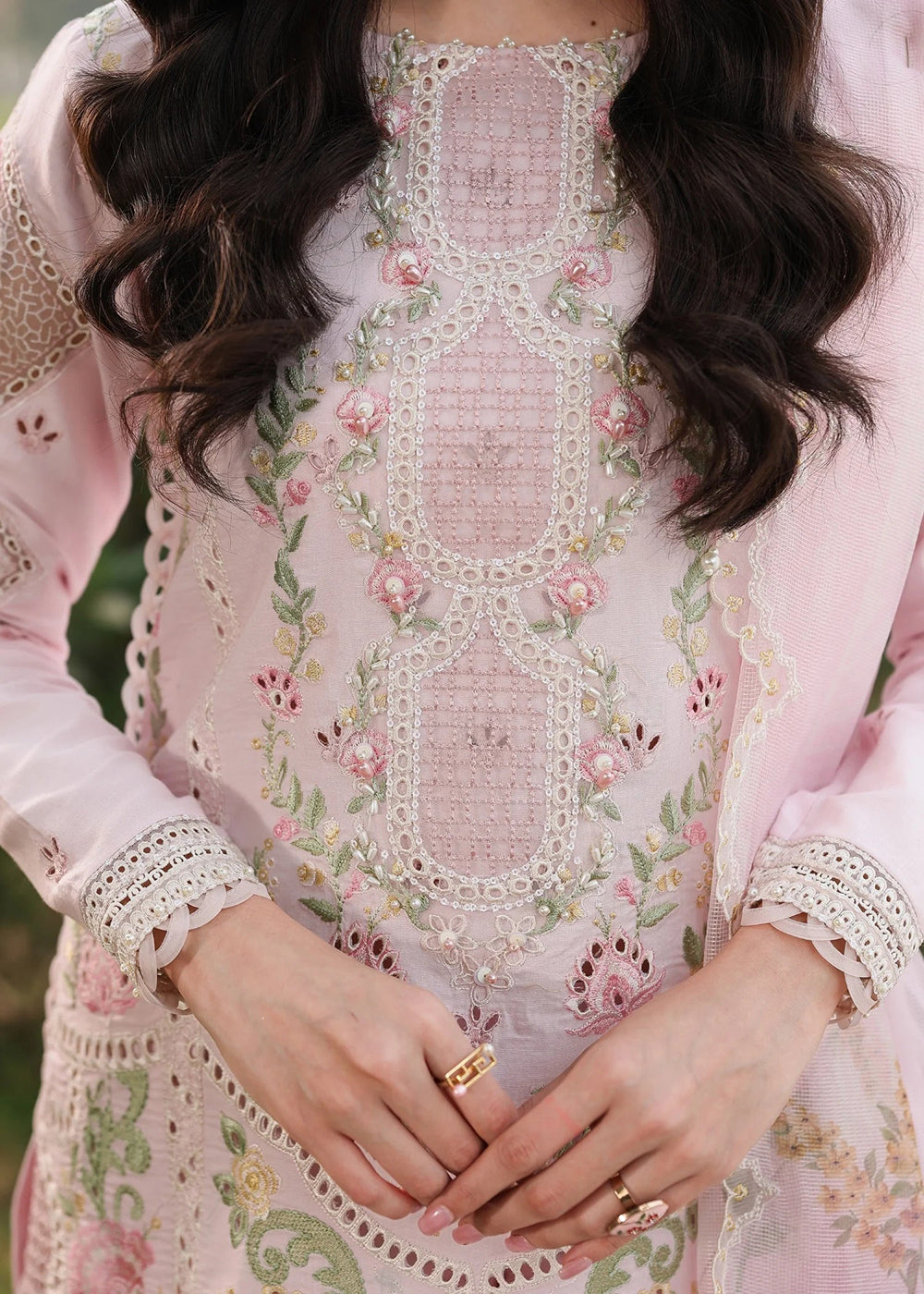 Buy Now Tales of Petals Luxury Lawn '26 by Sardinia | PINK BREEZE Online in US, UK, Canada, France, Greece, Germany, Ireland, Sweden & Worldwide at Empress.