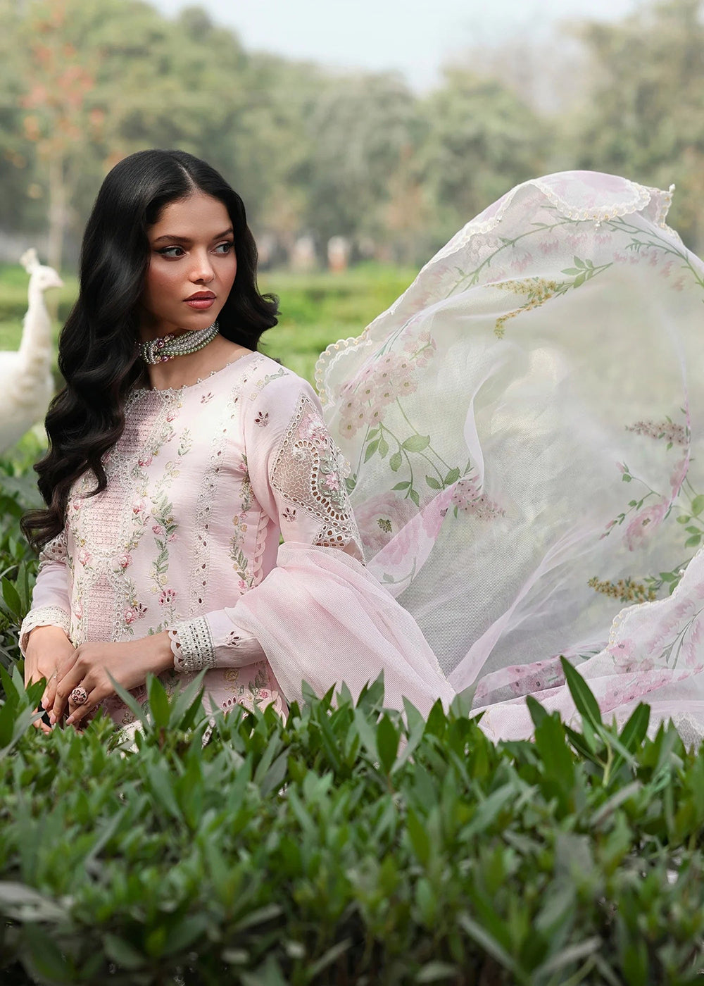 Buy Now Tales of Petals Luxury Lawn '26 by Sardinia | PINK BREEZE Online in US, UK, Canada, France, Greece, Germany, Ireland, Sweden & Worldwide at Empress.