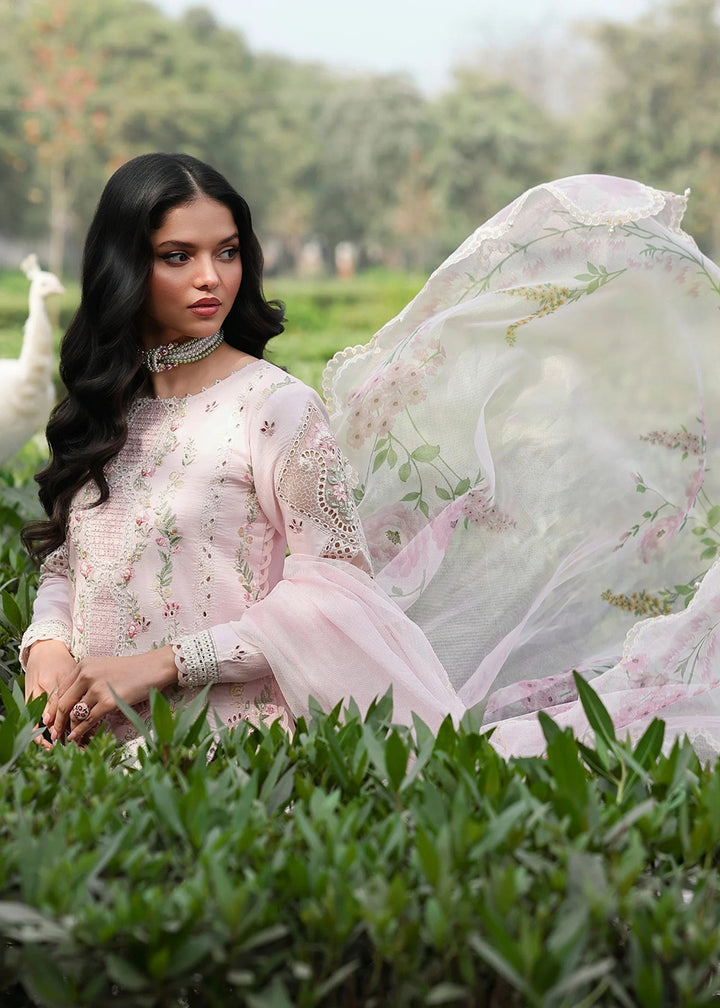 Buy Now Tales of Petals Luxury Lawn '26 by Sardinia | PINK BREEZE Online in US, UK, Canada, France, Greece, Germany, Ireland, Sweden & Worldwide at Empress.