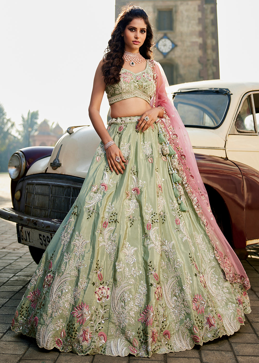 lime green indian dress green indian dress Gorgeous Lime Green GRGS