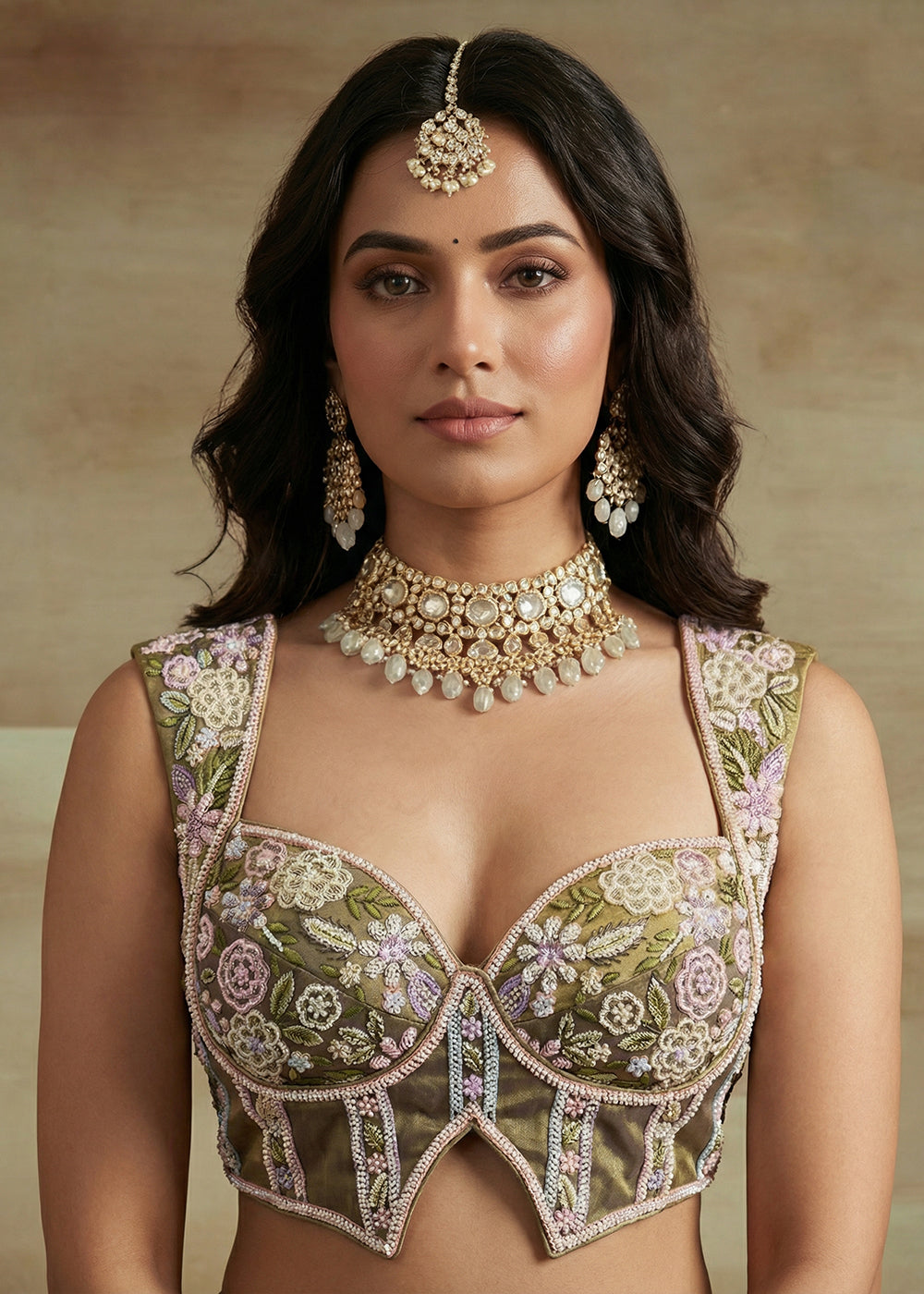Buy Purple Tissue Moti with Embroidered Party Lehenga Choli Online in US, UK, Canada, France, Italy, Germany, Sweden, Denmark, Austria & Worldwide at Empress.