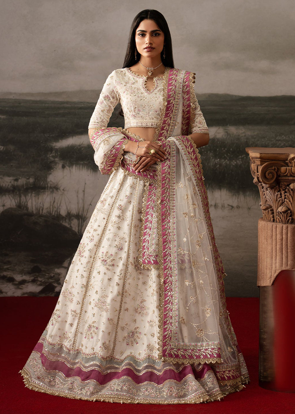 Buy Now Aure Wedding Formals '26 by Afrozeh | Parure Online in US, UK, Canada, France, Italy, Germany, Greece, Sweden, Australia, UAE & Worldwide at Empress.