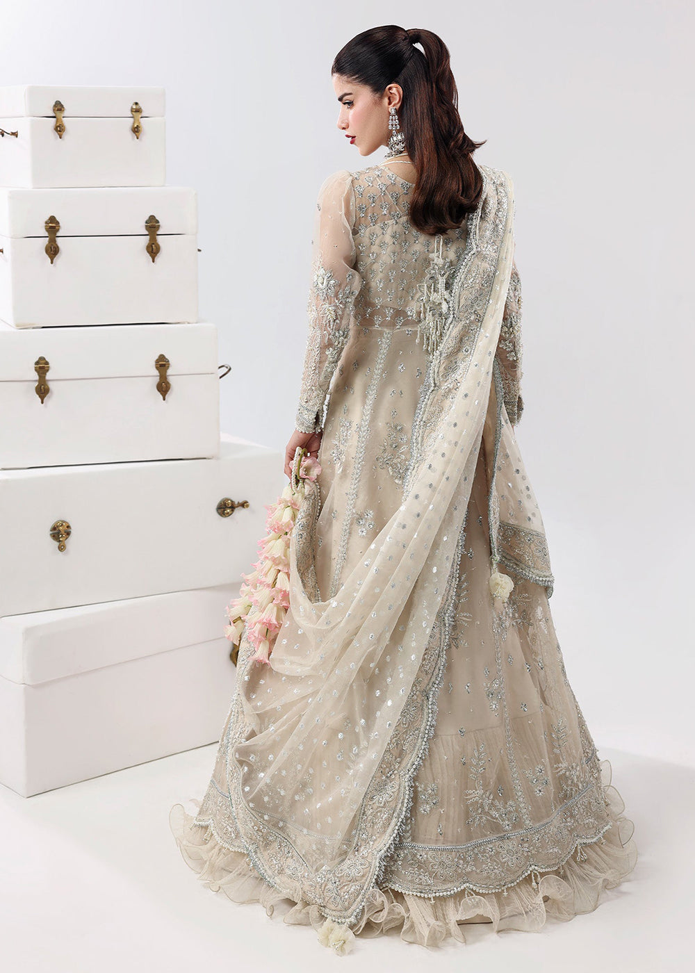 Buy Now L'amore Luxury Handwork Edit '25 by Sardinia | Pearl Mist Online in US, UK, Canada, France, Italy, Germany, Sweden, Greece, UAE & Worldwide at Empress.