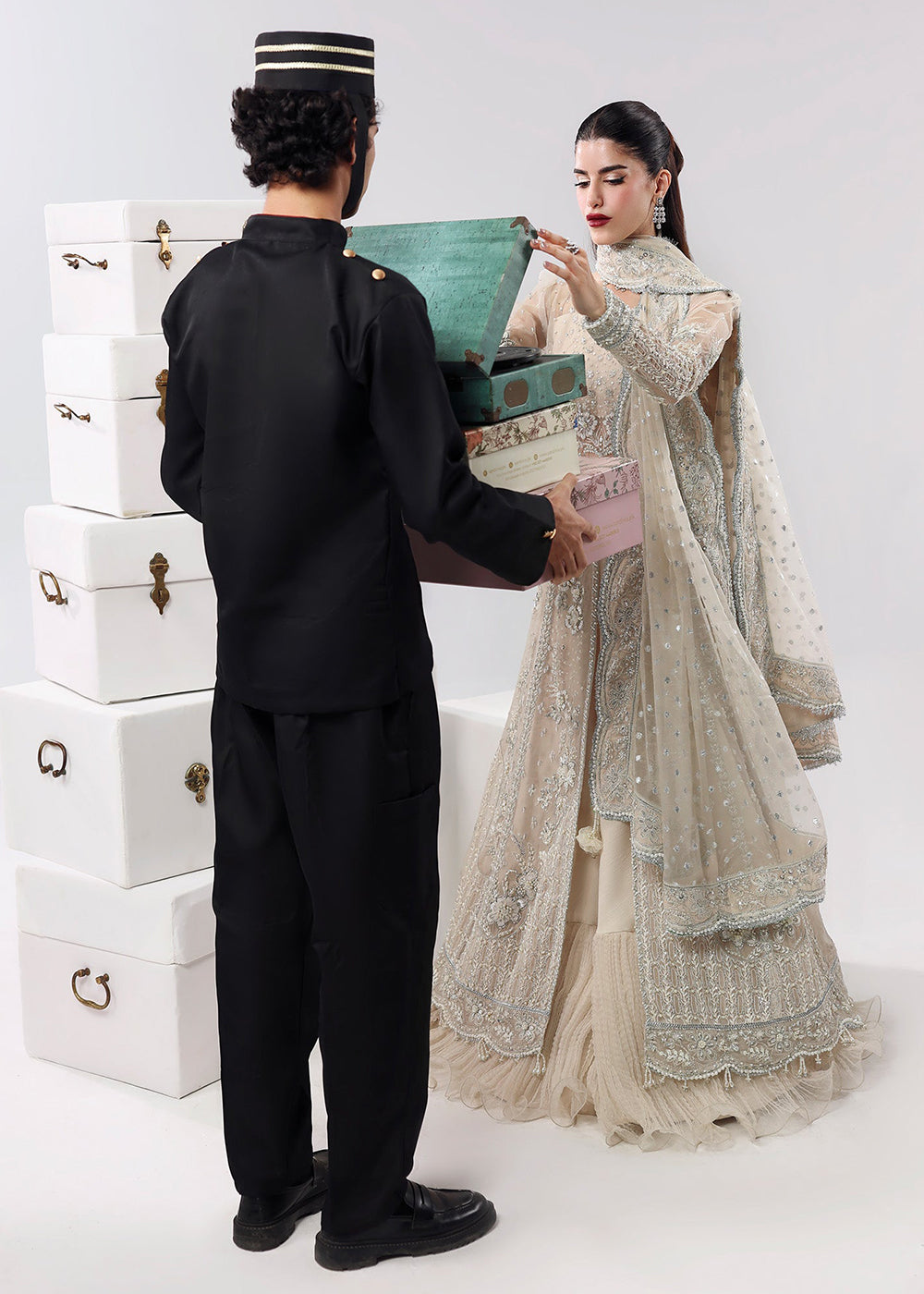 Buy Now L'amore Luxury Handwork Edit '25 by Sardinia | Pearl Mist Online in US, UK, Canada, France, Italy, Germany, Sweden, Greece, UAE & Worldwide at Empress.