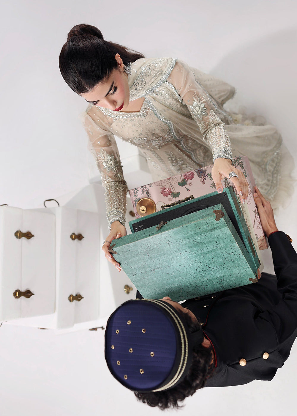 Buy Now L'amore Luxury Handwork Edit '25 by Sardinia | Pearl Mist Online in US, UK, Canada, France, Italy, Germany, Sweden, Greece, UAE & Worldwide at Empress.