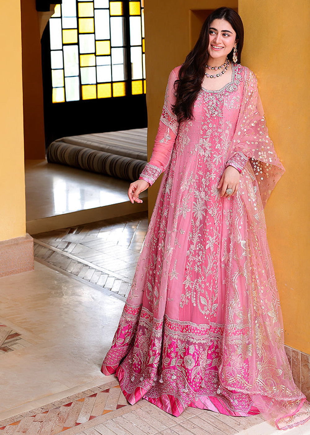 Buy Bachelorette Chronicles Chiffons ‘26 by Mushq | PINK PROMISE Online in US, UK, Canada, France, Greece, Germany, Sweden, Australia & Worldwide at Empress.