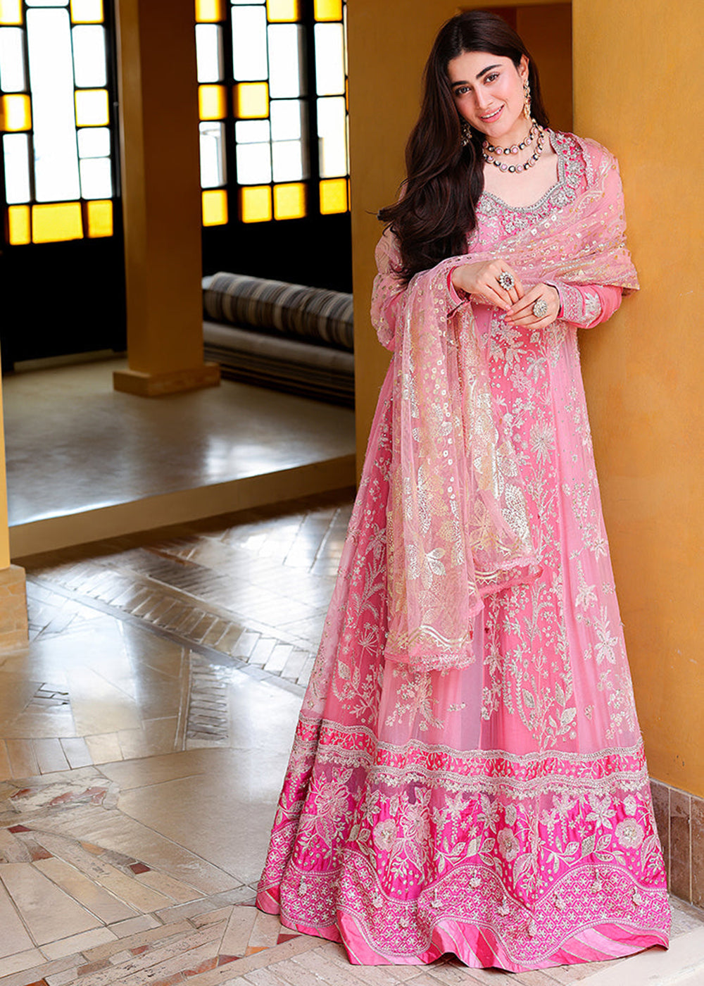Buy Bachelorette Chronicles Chiffons ‘26 by Mushq | PINK PROMISE Online in US, UK, Canada, France, Greece, Germany, Sweden, Australia &amp; Worldwide at Empress.