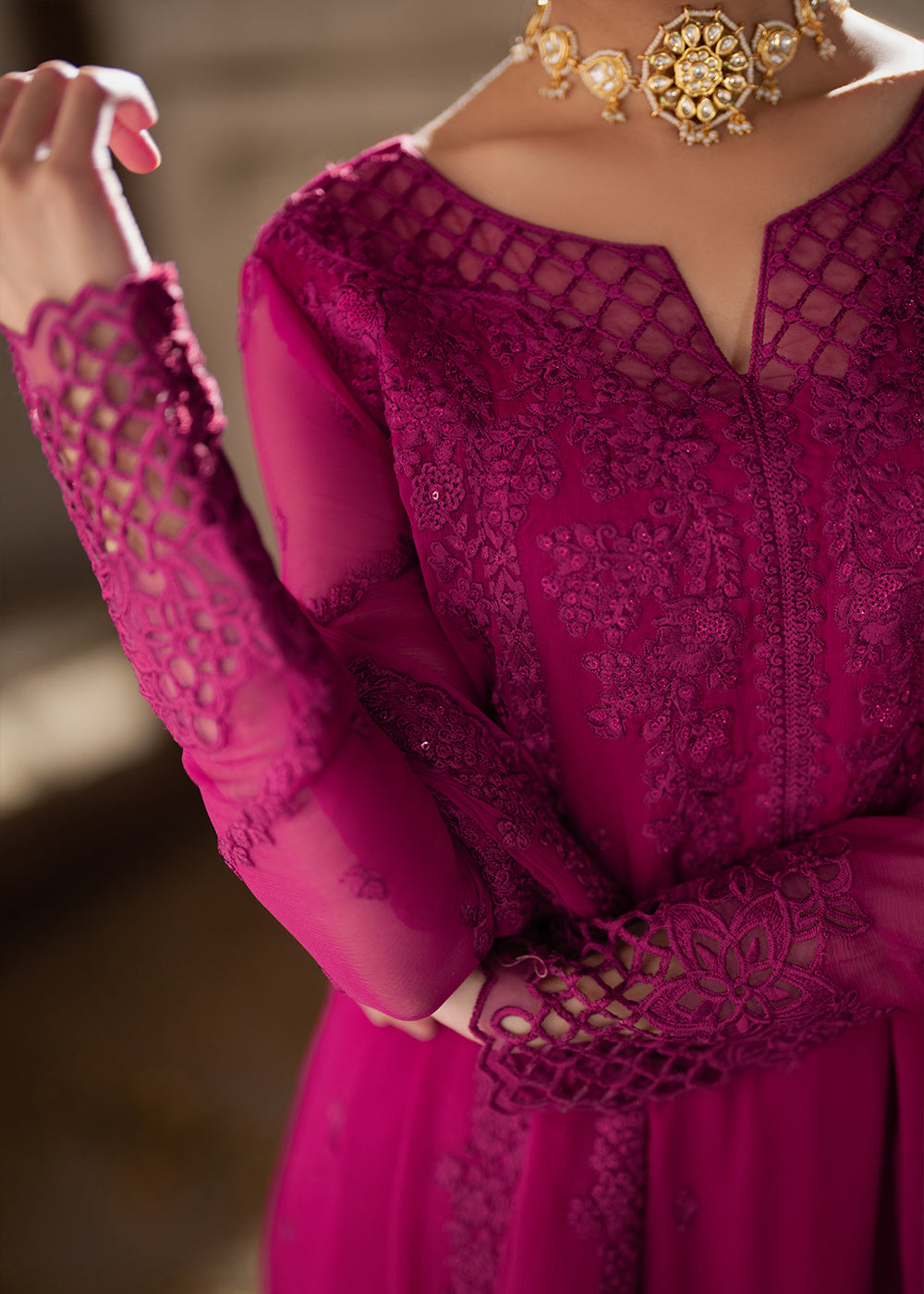 Buy Now Ensembles Embroidered Formals '25 by Azure | Plum Reverie Online in USA, UK, Canada & Worldwide at Empress Clothing.