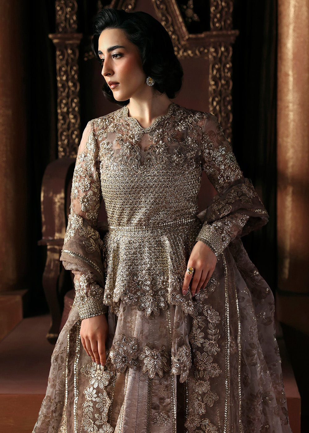 Buy Now La Fuchsia Luxury Formals '26 by Afrozeh | Priestess Online in US, UK, Canada, France, Italy, Germany, Greece, UAE, Switzerland & Worldwide at Empress.