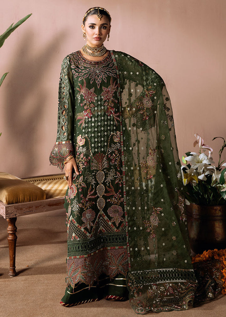 Buy Now Dastak Luxury Chiffon '25 by Ramsha | Q-201 Online in USA, UK, Canada, France, Italy, Germany, New Zealand, Australia, UAE & Worldwide at Empress.