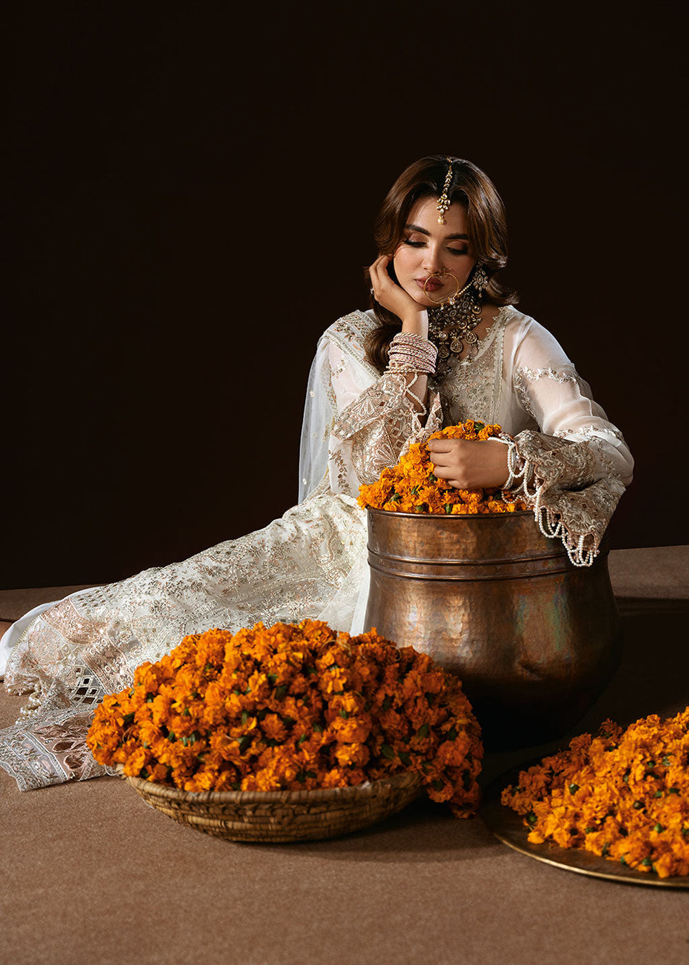 Buy Now Dastak Luxury Chiffon '25 by Ramsha | Q-204 Online in USA, UK, Canada, France, Italy, Germany, New Zealand, Australia, UAE & Worldwide at Empress.