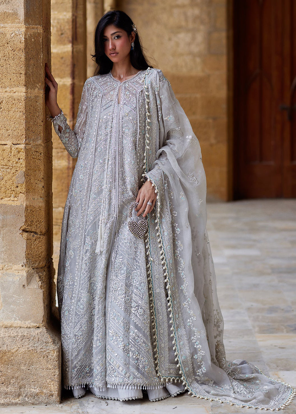 Buy Now Dastangoi Wedding Formals '26 by Afrozeh | QISSA Online in US, UK, Canada, France, Greece, Germany, Sweden, Australia, Austria & Worldwide at Empress.