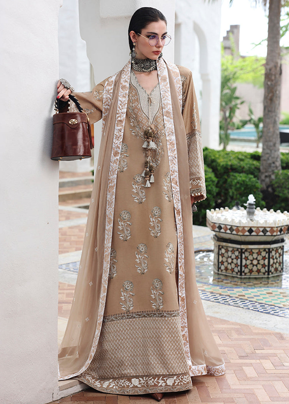 Buy Now Nuvera Raw Silk Collection '26 by Mushq | Queen's Promise Online in US, UK, Canada, France, Greece, Germany, Sweden, Austria, UAE & Worldwide at Empress.