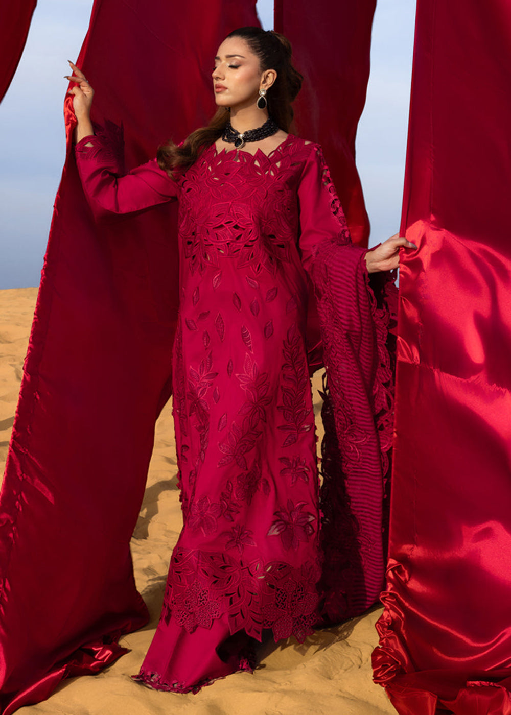 Buy Now Premium Luxury Lawn '26 by Rang Rasiya | RAMEEN Online in US, UK, Canada, France, Italy, Germany, Greece, Sweden, Africa, Qatar & Worldwide at Empress.