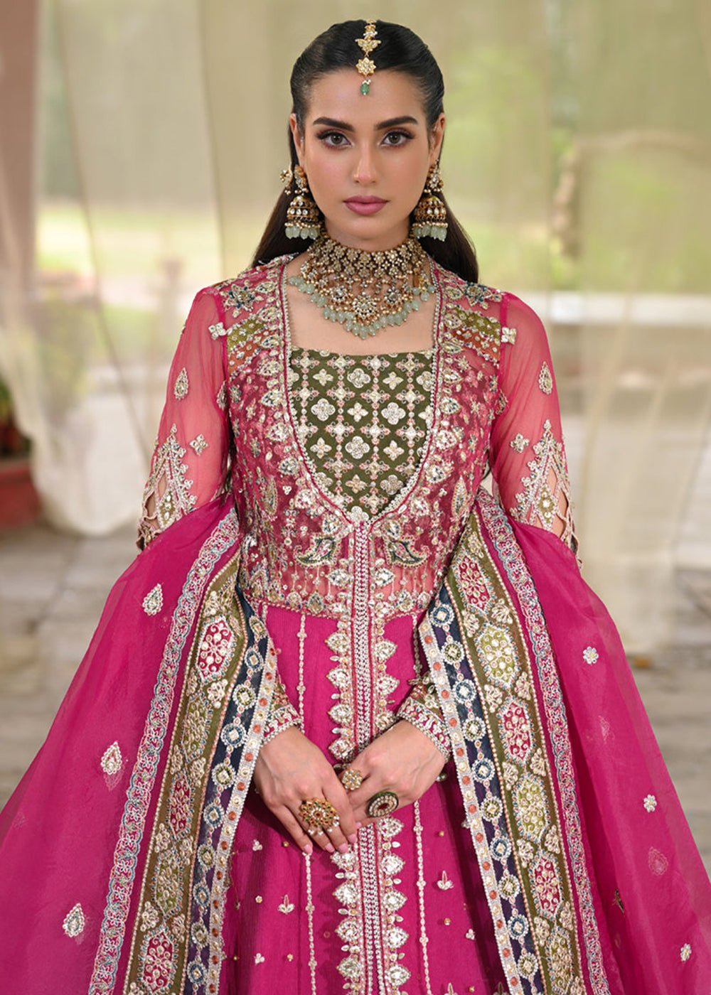 Buy Now Singhar Wedding Formals '24 by Qalamkar | RF-04 RIMEL Online at Empress Online in USA, Italy, Canada & Worldwide at Empress Clothing.