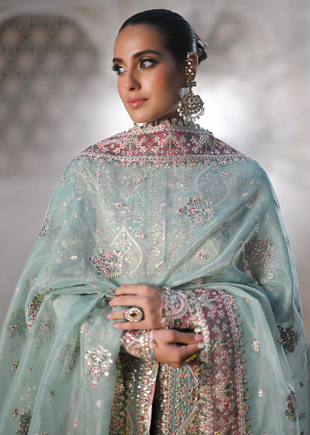 Buy Now Singhar Wedding Formals '24 by Qalamkar | RF-05 NEVA Online at Empress Online in USA, Italy, Canada & Worldwide at Empress Clothing. 