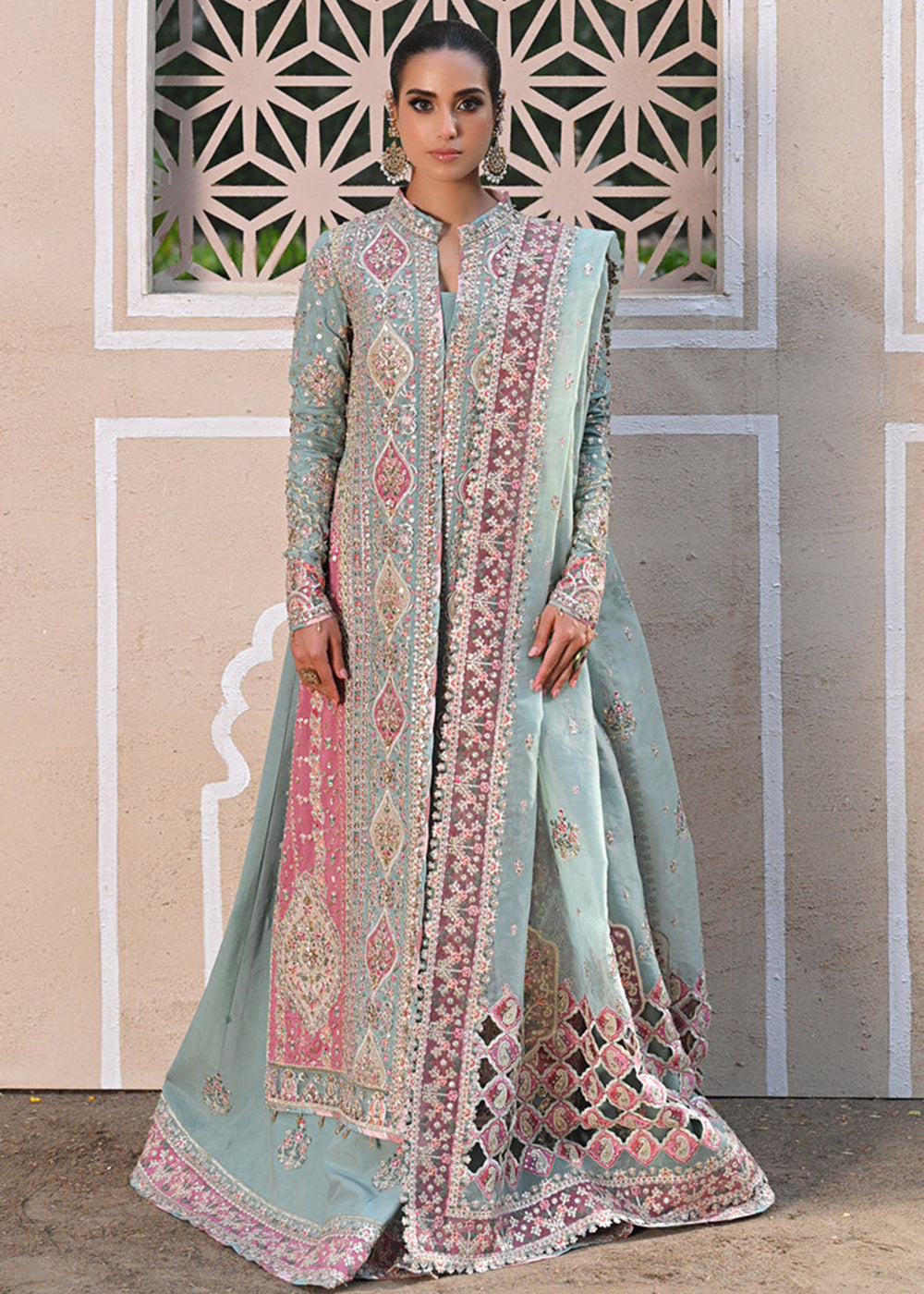 Buy Now Singhar Wedding Formals '24 by Qalamkar | RF-05 NEVA Online at Empress Online in USA, Italy, Canada & Worldwide at Empress Clothing. 