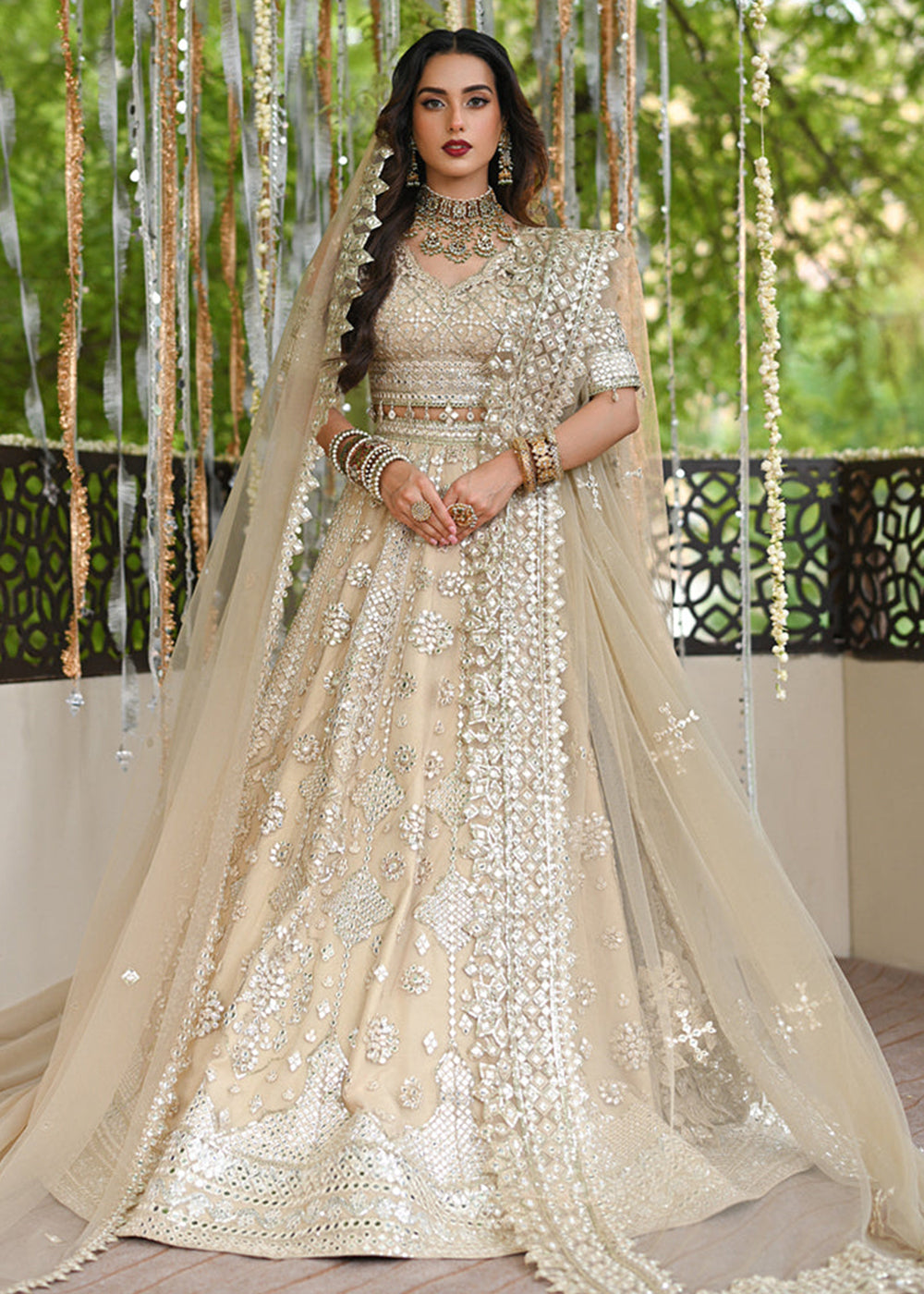 Buy Now Singhar Wedding Formals '24 by Qalamkar | RF-06 ROOP Online at Empress Online in USA, Italy, Canada & Worldwide at Empress Clothing. 