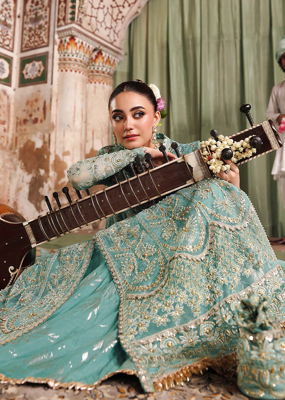 Buy Now Veere Di Wedding Brides Edit '25 by Sardinia | ROOHI Online in US, UK, Canada, Greece, Germany, Ireland, Italy, Greece, Sweden & Worldwide at Empress.