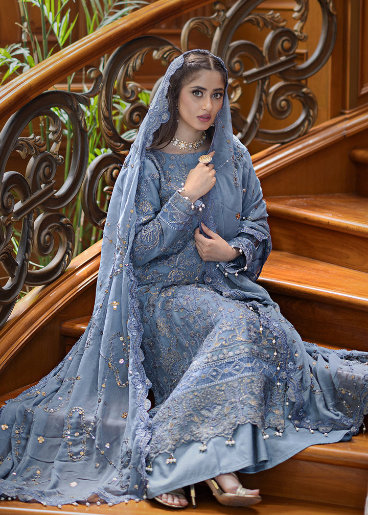 Buy Now Ishq Aatish Luxury Chiffon '23 by Emaan Adeel | RUMEYSA Online in USA, UK, Canada & Worldwide at Empress Clothing. 