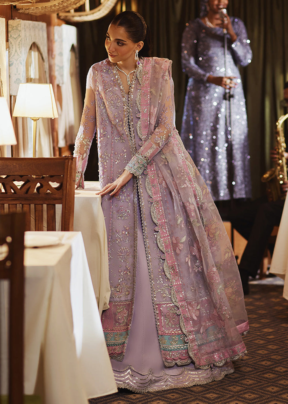 Buy Now Pieno De Verde Wedding Formals '24 by Republic Womenswear | RWU-24-D2 (fiore) Online at Empress Online in USA, UK, France, UAE & Worldwide at Empress Clothing.