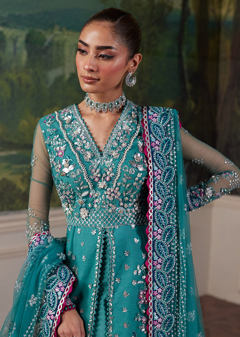 Buy Now Pieno De Verde Wedding Formals '24 by Republic Womenswear | RWU-24-D6 (Serra) Online at Empress Online in USA, UK, France, UAE & Worldwide at Empress Clothing.