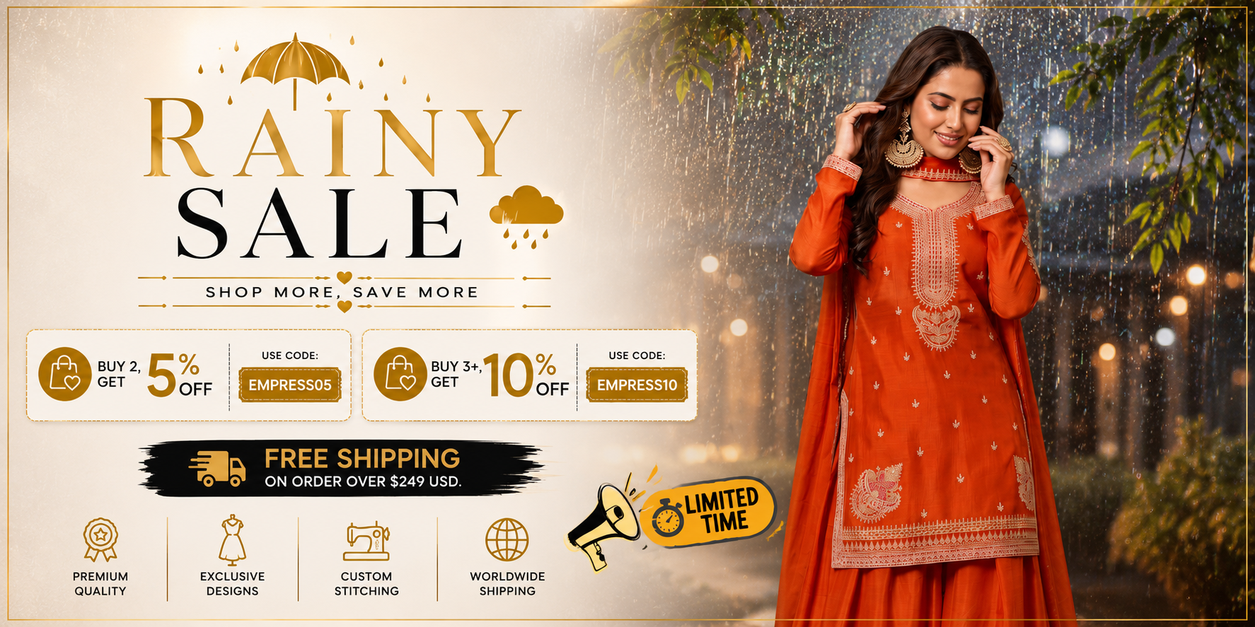 Empress Rainy Sale