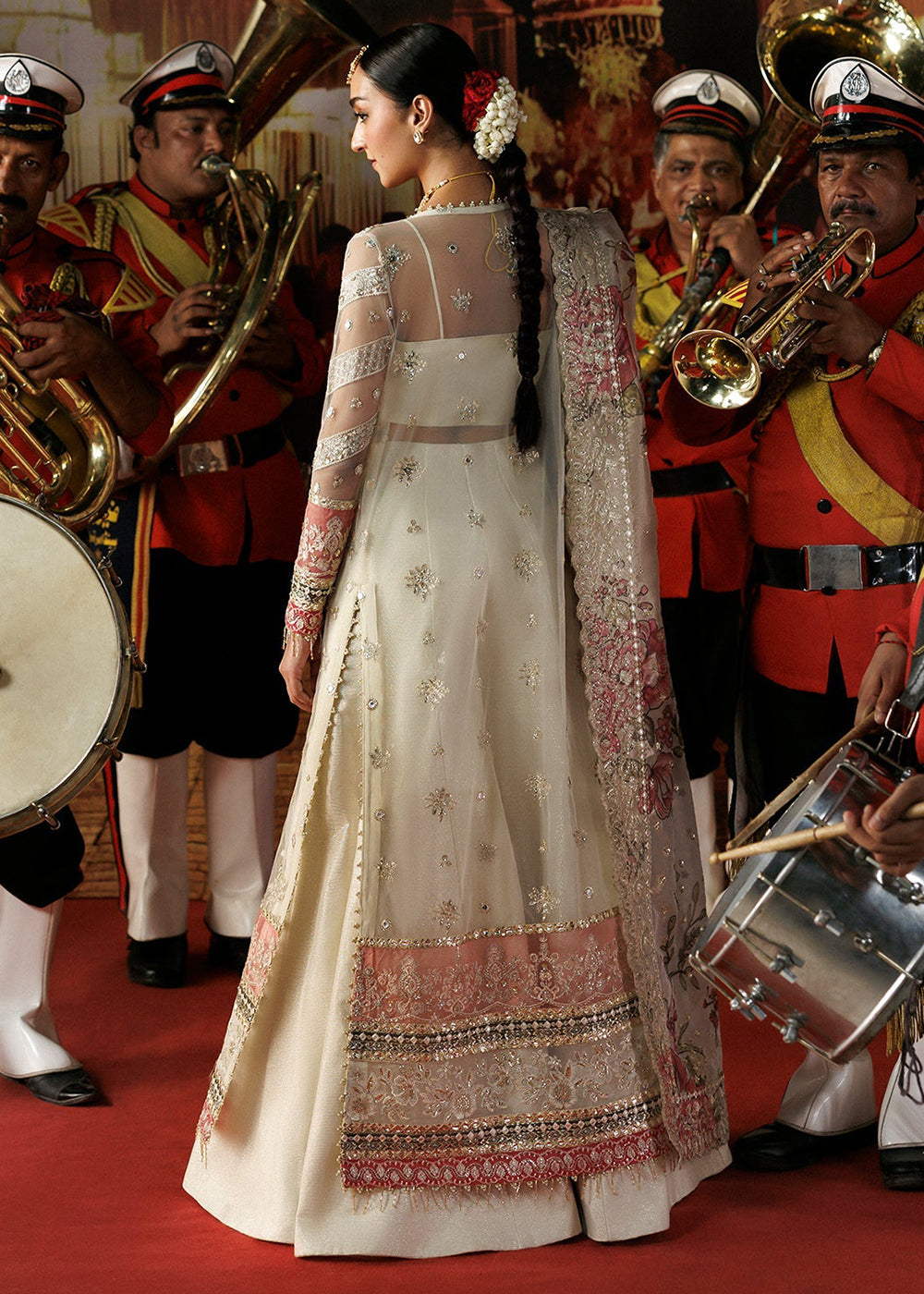 Buy Now Shehnai Wedding Formals 26 by Afrozeh | Rang E Wafa Online in US, UK, Canada, France, Italy, Germany, Greece, Sweden, Netherland &amp; Worldwide at Empress.