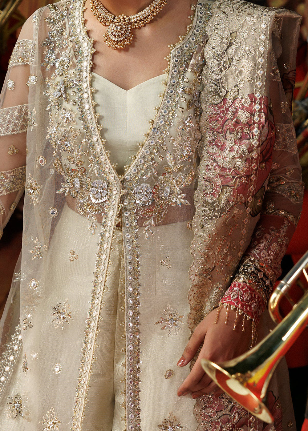 Buy Now Shehnai Wedding Formals 26 by Afrozeh | Rang E Wafa Online in US, UK, Canada, France, Italy, Germany, Greece, Sweden, Netherland &amp; Worldwide at Empress.