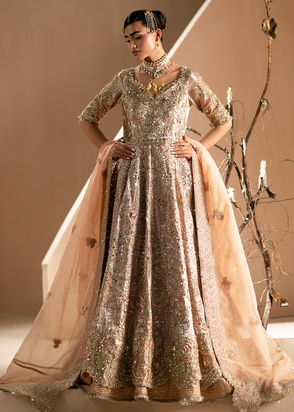 Buy Now Signature Wedding Formals '26 by AJR Couture | Rang E Noor Online in US, UK, Canada, France, Italy, Germany, Greece, Sweden, UAE & Worldwide at Empress.