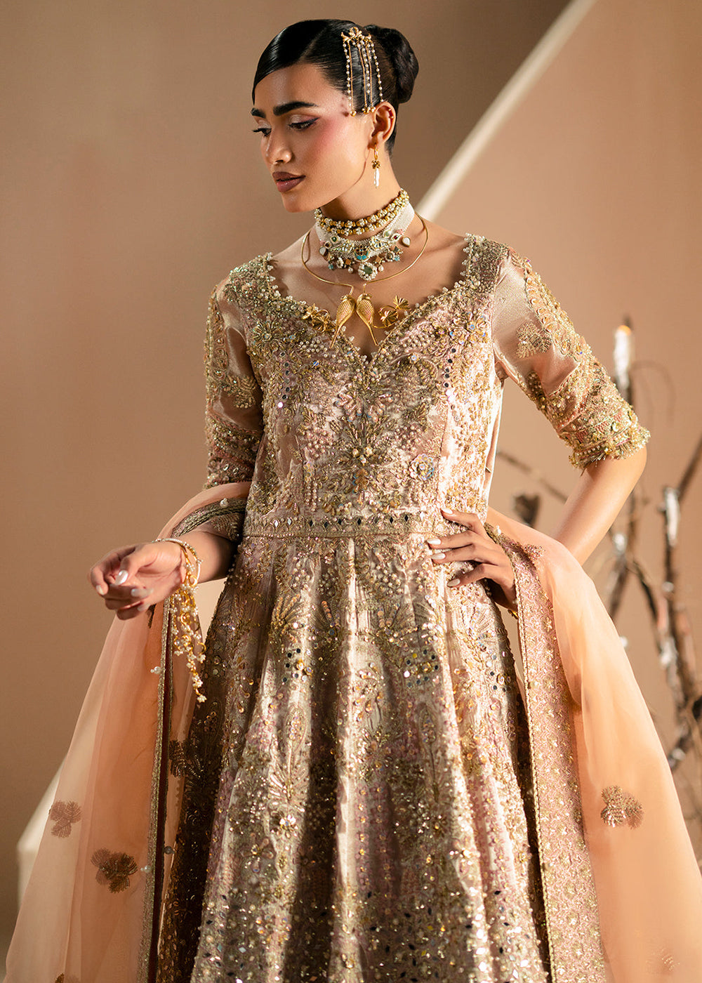 Buy Now Signature Wedding Formals '26 by AJR Couture | Rang E Noor Online in US, UK, Canada, France, Italy, Germany, Greece, Sweden, UAE & Worldwide at Empress.
