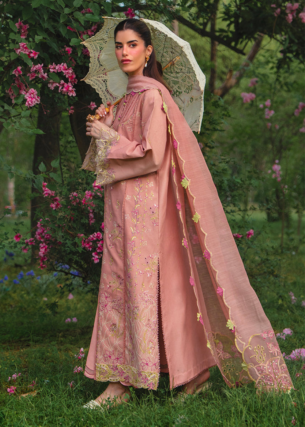 Buy Now Luxury Eid Collection '26 by Rang Rasiya | Rania Online in US, UK, Canada, France, Greece, Germany, Ireland, Sweden, Denmark, UAE & Worldwide at Empress.