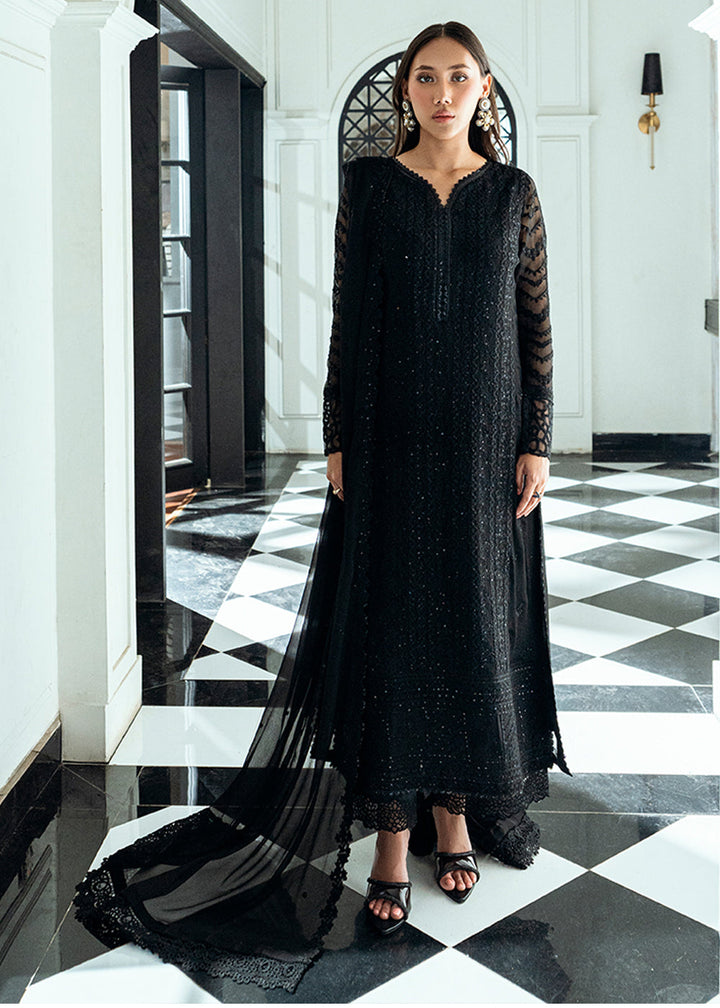 Buy Now Ensembles Embroidered Formals '25 Vol 2 by Azure | Raven Drape Online in USA, UK, Canada, France, Italy, Germany & Worldwide at Empress Clothing.