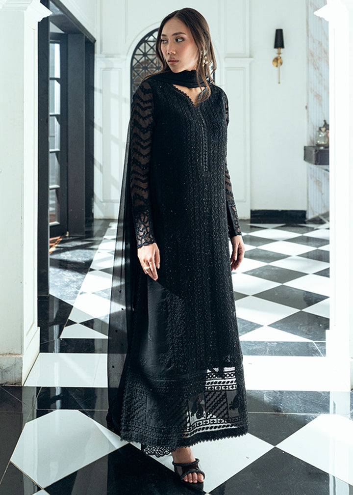 Buy Now Ensembles Embroidered Formals '25 Vol 2 by Azure | Raven Drape Online in USA, UK, Canada, France, Italy, Germany & Worldwide at Empress Clothing.