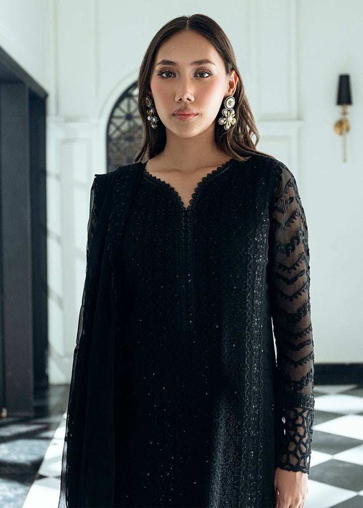 Buy Now Ensembles Embroidered Formals '25 Vol 2 by Azure | Raven Drape Online in USA, UK, Canada, France, Italy, Germany & Worldwide at Empress Clothing.