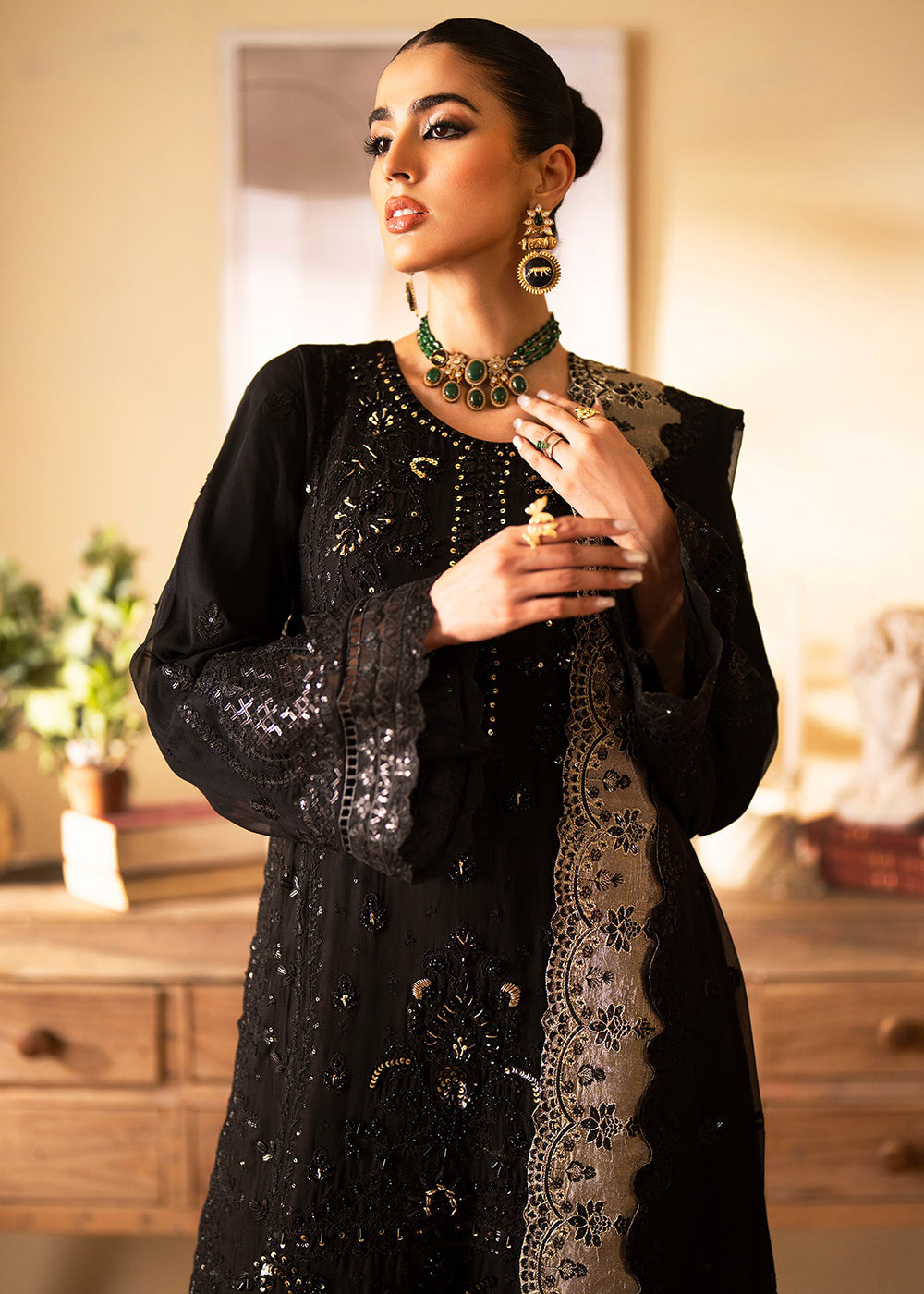 Buy Now Romansiyyah Luxury Formals '24 by Emaan Adeel | REHANI Online at Empress Online in USA, UK, France, UAE, Canada & Worldwide at Empress Clothing. 