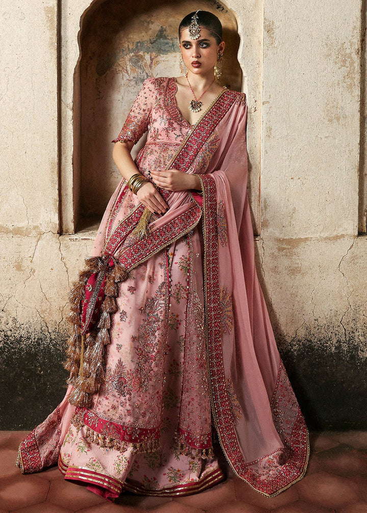 Buy Now Mussarat Wedding Formals by Hussain Rehar | Roshanara Online in US, UK, Canada, France, Italy, Germany, Greece, Sweden, Africa & Worldwide at Empress.