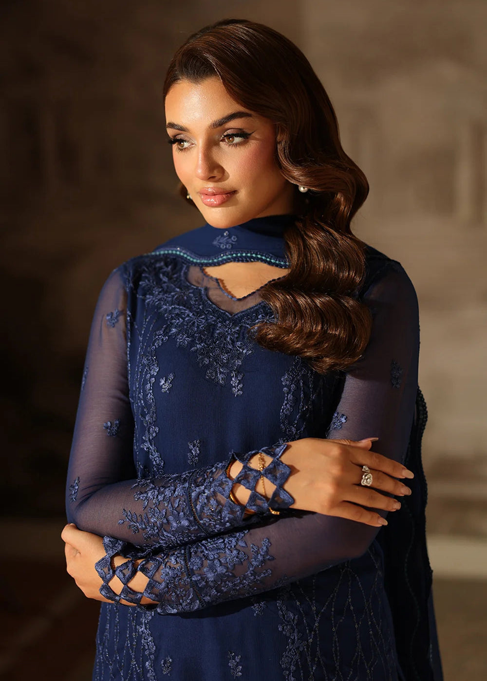 Buy Now Ensembles Party Wear '25 by Azure | Royal Eclipse Online in US, UK, Canada, France, Italy, Germany, Greece, Sweden, Africa, UAE & Worldwide at Empress.