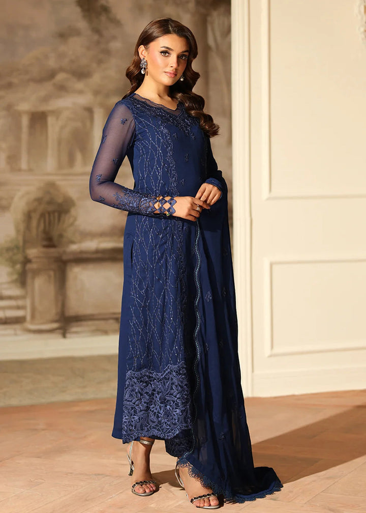 Buy Now Ensembles Party Wear '25 by Azure | Royal Eclipse Online in US, UK, Canada, France, Italy, Germany, Greece, Sweden, Africa, UAE & Worldwide at Empress.